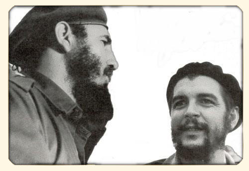 Fidel Castro et Che Guevara